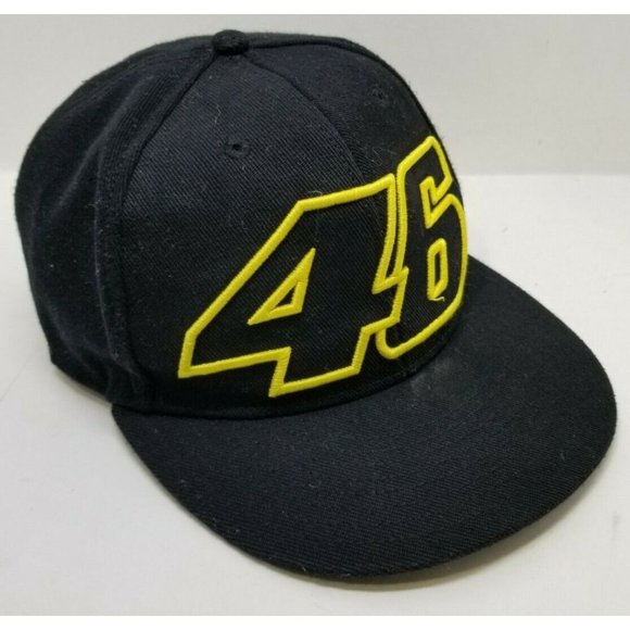 VR46 Valentina Rossi Black Baseball Hat #46 Racing Cap Snapback (J2) - Picture 3 of 5
